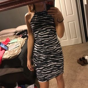 Zebra minidress